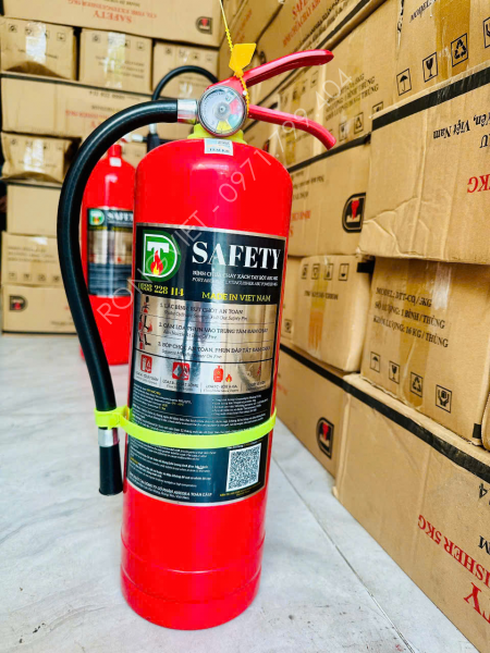 Bình chữa cháy ABC 4kg (Có tem Kiểm Định)