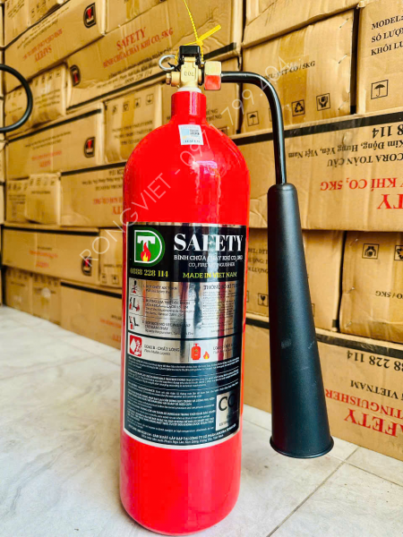 Bình chữa cháy Co2 MT3 safety (có tem kiểm định)